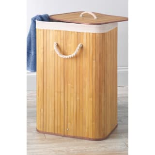 B&M Bamboo Laundry Hamper - Natural