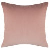 B&M Pleated Velvet Cushion - Blush