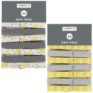 B&M Printed Pegs Jumbo Pack 20pk - Stripes