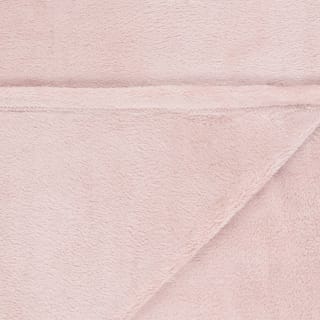 Large Blush Fleece Throw