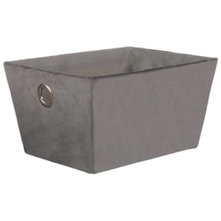 B&M Velvet Papertray - Grey