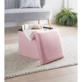 B&M Square Storage Cube - Pink