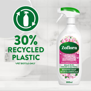 Zoflora Power Bathroom Spray 800ml - Sweet Freesia & Jasmine