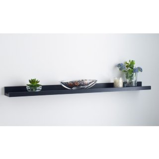  Lokken Wide Picture Shelf - Black