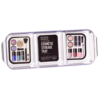 B&M 3 Section Vanity Organiser