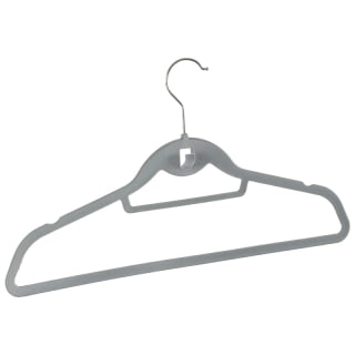 B&M Pure Velvet Hangers 8pk - Grey
