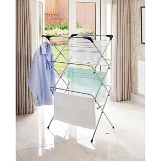  Addis 3 Tier Clothes Airer With Hooks