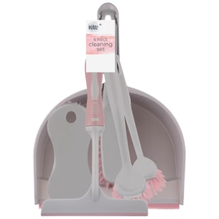 B&M Coloured Cleaning Brush Set 6pc