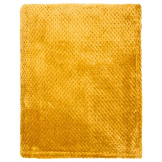 B&M Oversized Waffle Throw - Ochre