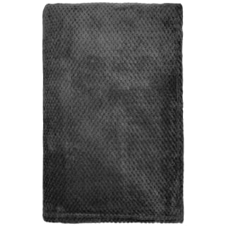  Simply Everyday Waffle Throw - Charcoal