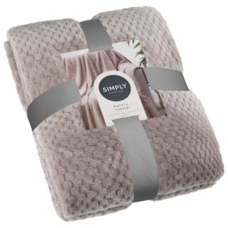  Simply Everyday Waffle Throw - Mink