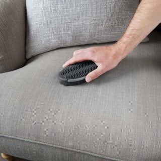 B&M Double Sided Silicone Scrubbing Brush - Grey