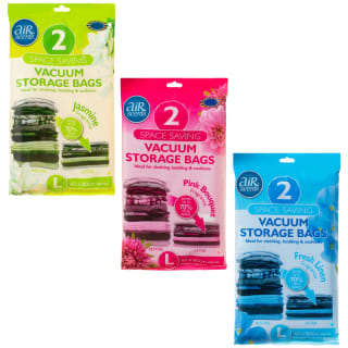  AirScents Vacuum Storage Bags 2pk - Fresh Linen