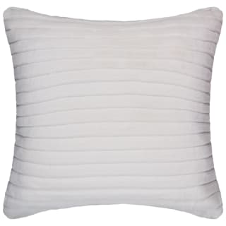 B&M Arctic Sable Faux Fur Cushion 48 X 48cm - Cream