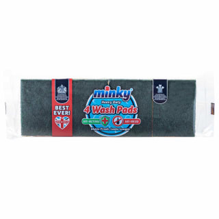  Minky Heavy Duty Wash Pads 4pk