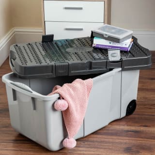 B&M Deluxe Storage Box 100L - Grey