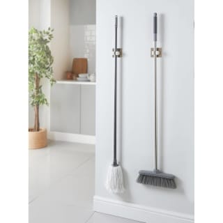 B&M Mop & Broom Wall Clip 2pk