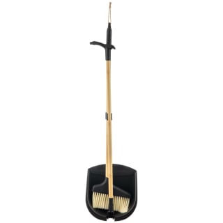 B&M Long Handle Bamboo Dustpan & Brush