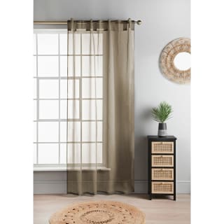  Amber Plain Voile 55 X 90" - Natural