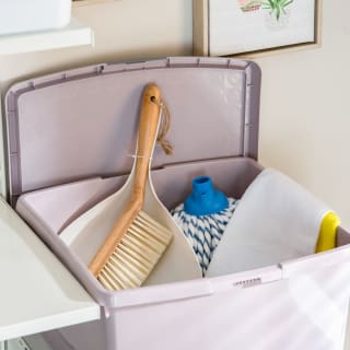 B&M Waffle Clip Box 25.5L - Blush