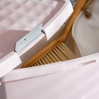 B&M Waffle Clip Box 25.5L - Blush