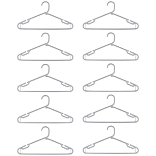 B&M Jumbo Hangers 10pk - Grey