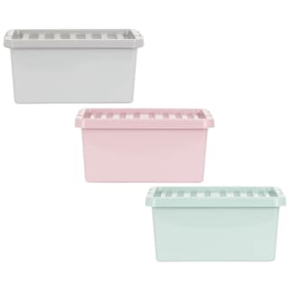 B&M Storage Box With Lid 11L - Graphite