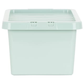 B&M Storage Box With Lid 11L - Sage