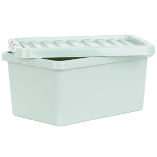 B&M Storage Box With Lid 11L - Sage