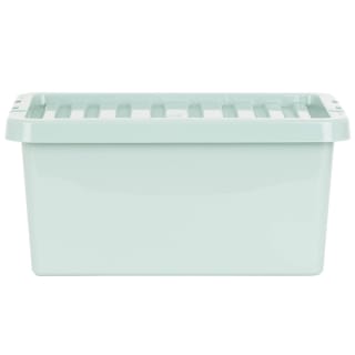 B&M Storage Box With Lid 11L - Sage