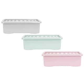 B&M Under Bed Storage Box 32L - Grey