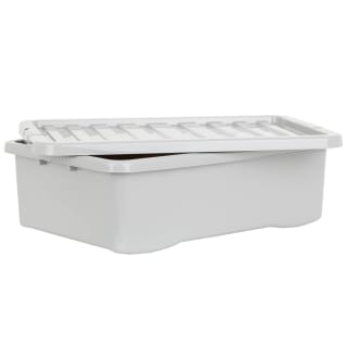 B&M Under Bed Storage Box 32L - Grey