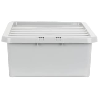 B&M Under Bed Storage Box 32L - Grey