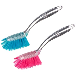 B&M Clear Dish Brush - Teal