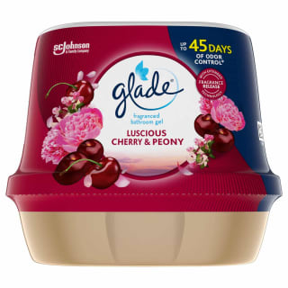 Glade® Glade Fragranced Bathroom Gel 180g - Cherry & Peony