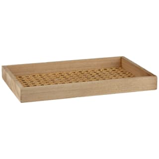 B&M Rattan Rectangle Tray