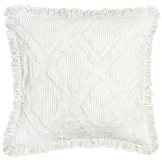 B&M Amara Waffle Geo Cream Cushion