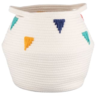 B&M Manolas Belly Basket - Cream
