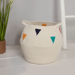 B&M Manolas Belly Basket - Cream