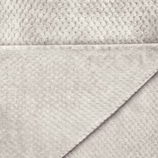 B&M Waffle Throw - Silver