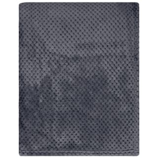 B&M Waffle Throw - Dark Slate