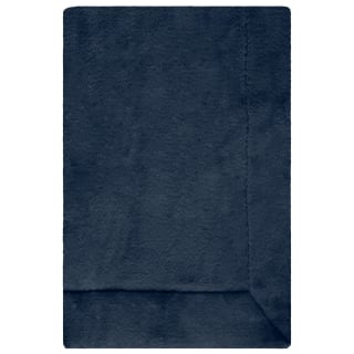  Heritage Collection Aspen Faux Fur Throw - Navy