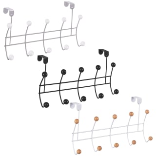 B&M 10 Ball Overdoor Hooks - Silver