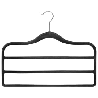 B&M Velvet Trouser Hangers 3pk - Black