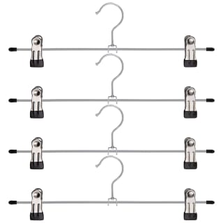  Metal Soft Grip Clip Hangers 4pk