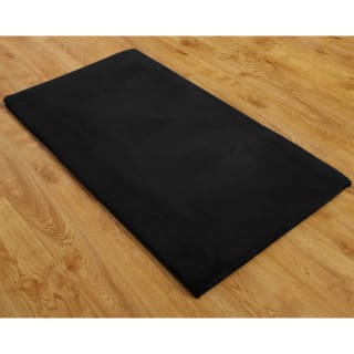 B&M Aspen Faux Fur Rug 60 X 110cm - Black