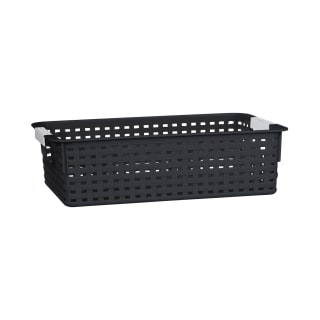 B&M Set Of Three Storage Baskets - Black