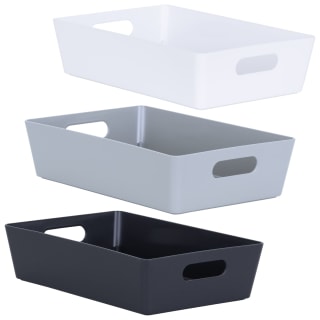  Soho Storage Tray 6 X 25.5 X 17cm - White