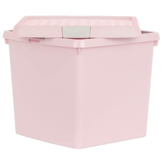 B&M Waffle Clip Box Storage Cube 14L - Dusty Pink