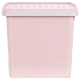 B&M Waffle Clip Box Storage Cube 14L - Dusty Pink